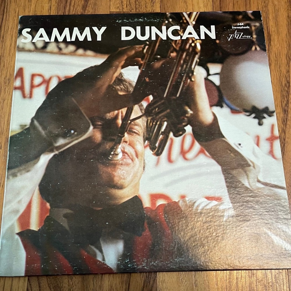Sammy Duncan Jazzology J-64 Vinyl LP Stereophonic Jazz Trumpet Atlanta Record